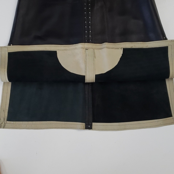 Mayle Genuine Couture leather skirt - Picture 4 of 8